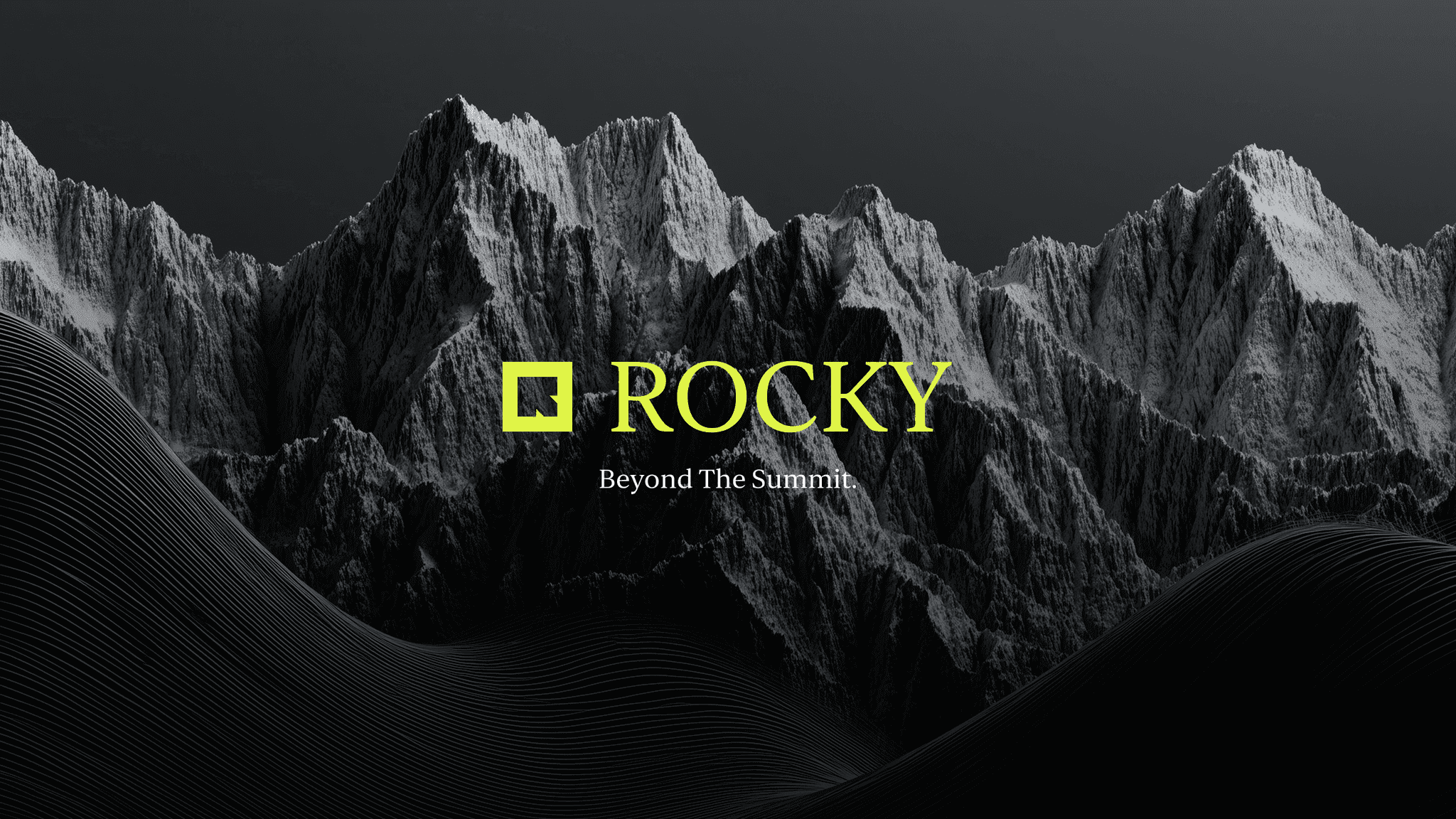 Rocky desktop wallpaper